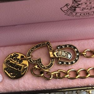 Like new! Juicy Couture Charm Bracelet